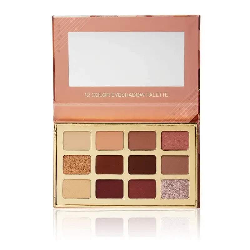 Bellapierre Cosmetics Everyday Nude Eyeshadow Palette, 12 Colours , 25 g