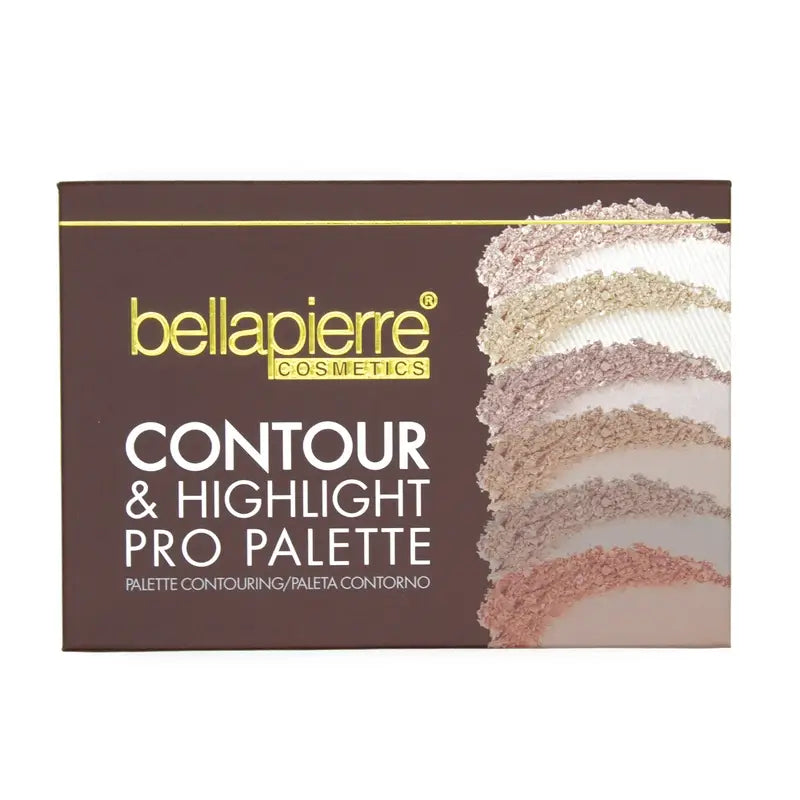 Bellapierre Cosmetics Make-up Contour & Highlight Pro Palette , 19,2 g