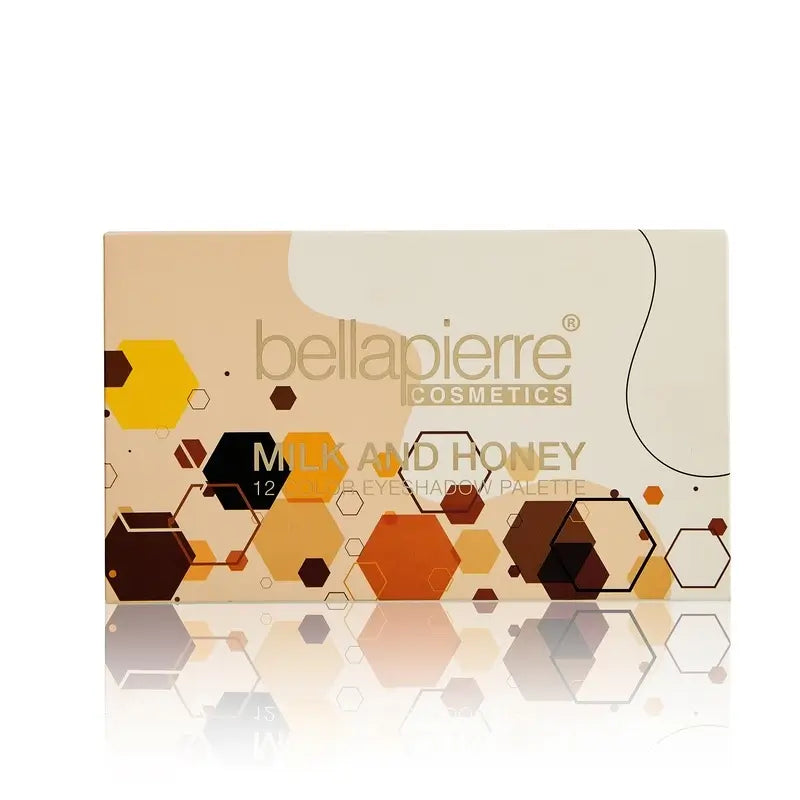 Bellapierre Cosmetics Milk & Honey Eyeshadow Palette, 12 Colours , 25 g