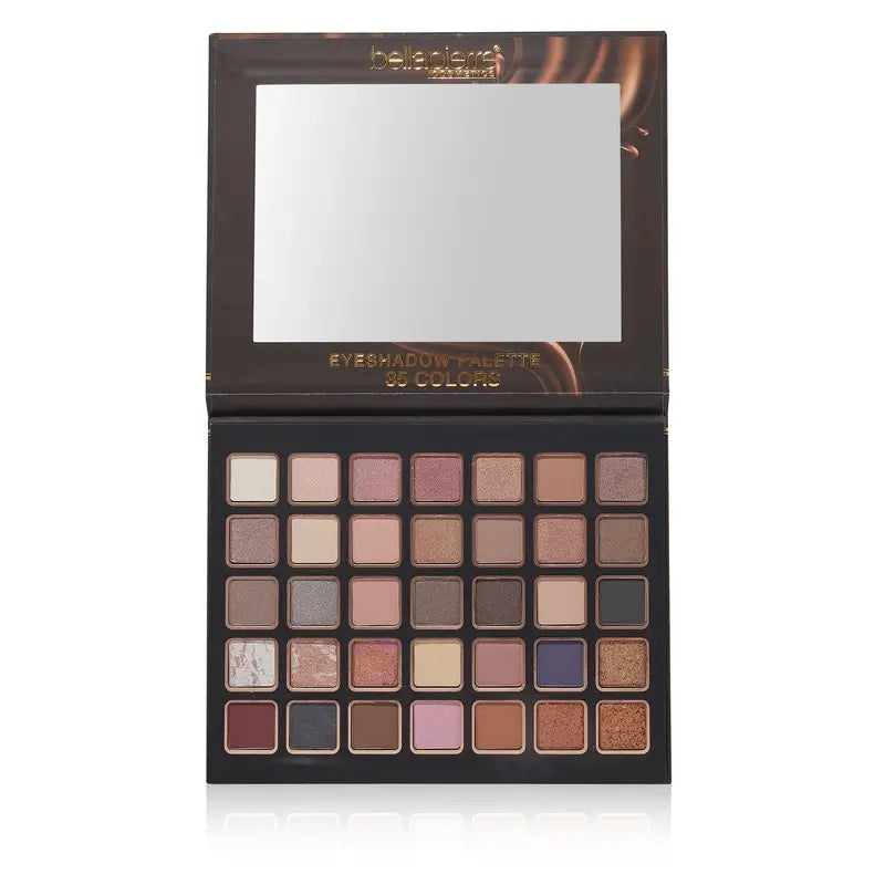 Bellapierre Cosmetics Rocky Road Eyeshadow Palette, 35 Colours , 38 g