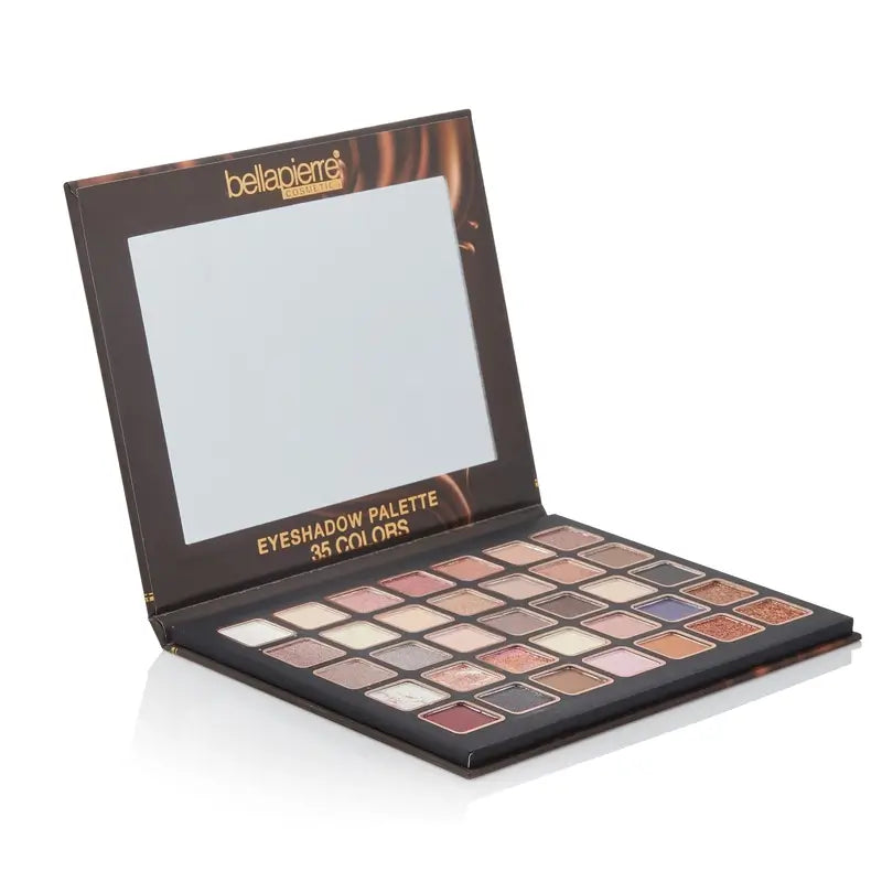 Bellapierre Cosmetics Rocky Road Eyeshadow Palette, 35 Colours , 38 g