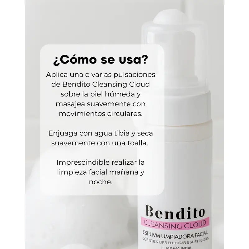 Bendito Cleansing Cloud Cleansing Foam, 150 ml