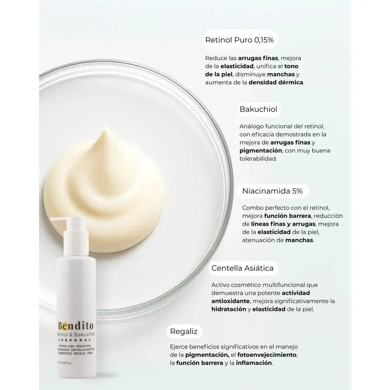 Blessed Retinol & Bakuchiol Body Cream, 200 ml