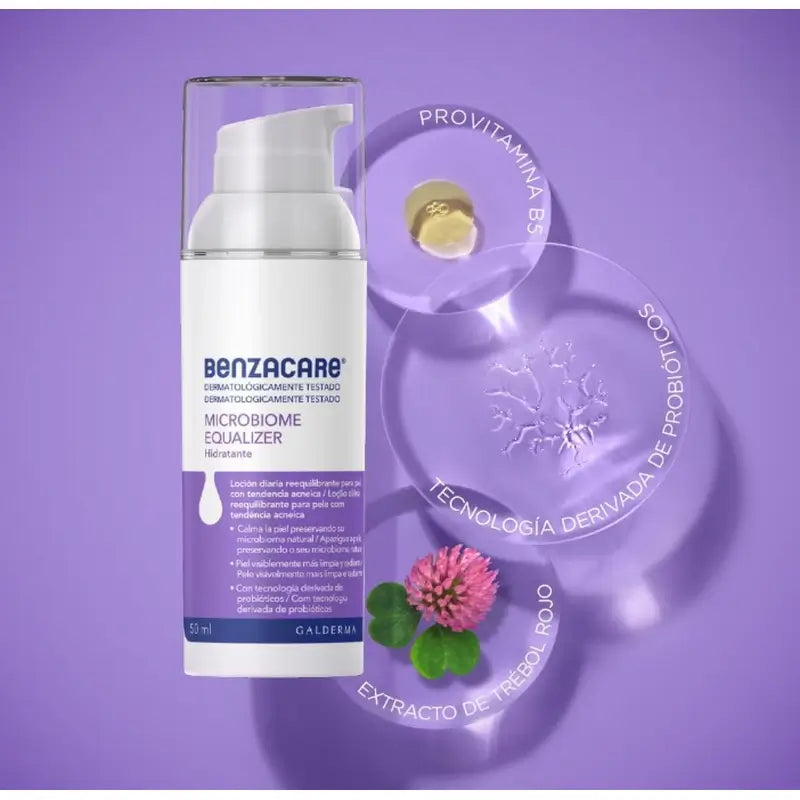 Benzacare Microbiome Equalizer Moisturiser, 50 ml