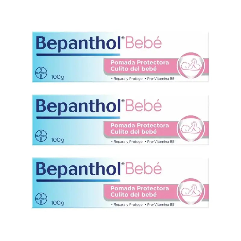 Bepanthol Baby Protective Ointment, 3X100 Gr