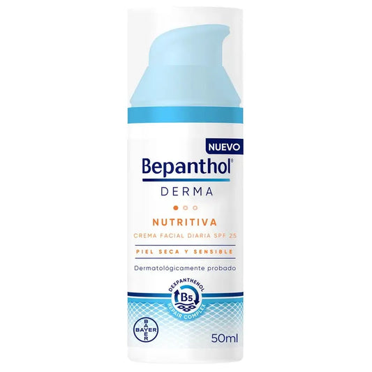 Bepanthol Derma Daily Nourishing Face Cream SPF25+, 50 ml