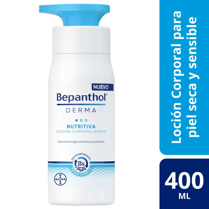 Bepanthol Derma Daily Nourishing Body Lotion for Dry Skin, 400 ml