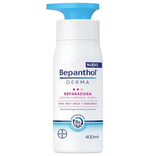 Bepanthol Derma Daily Body Repair Lotion for Sensitive Skin, 400 ml