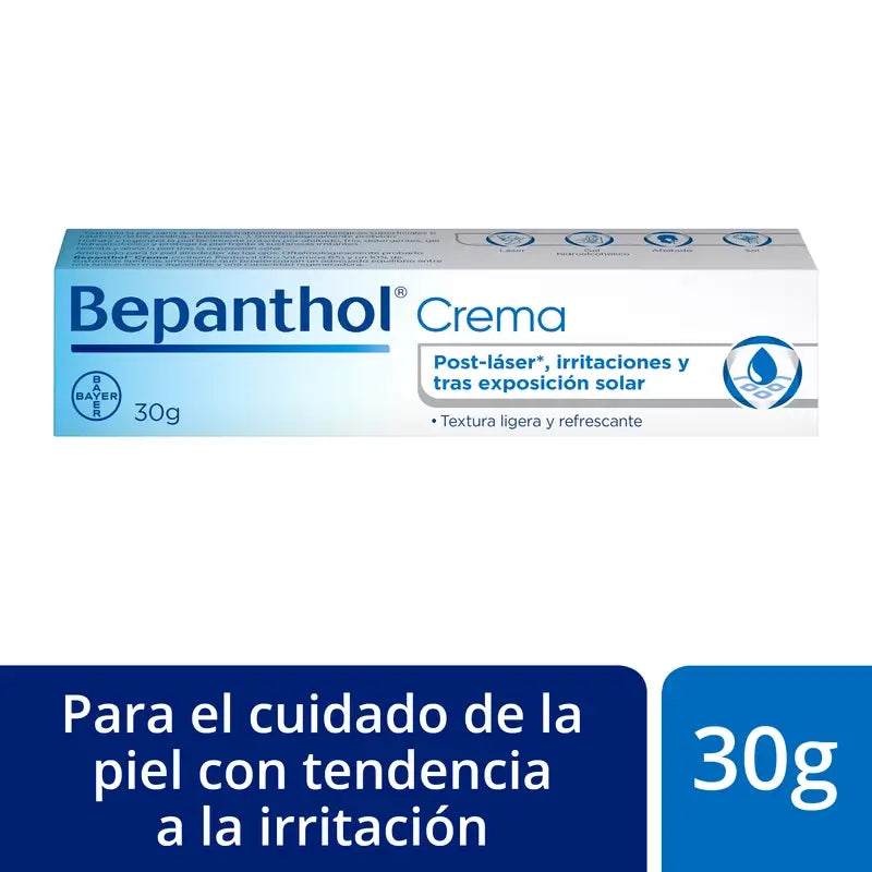 Bepanthol Post-laser and Irritation Regenerating Cream, 30 gr