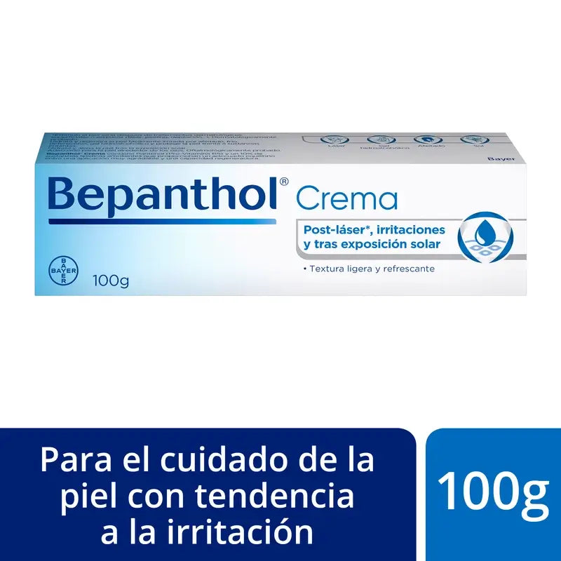Bepanthol Post-laser and Irritation Regenerating Cream, 100 gr