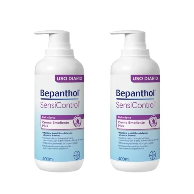 Bepanthol Sensicontrol Daily Emollient Cream, 2X400 Ml