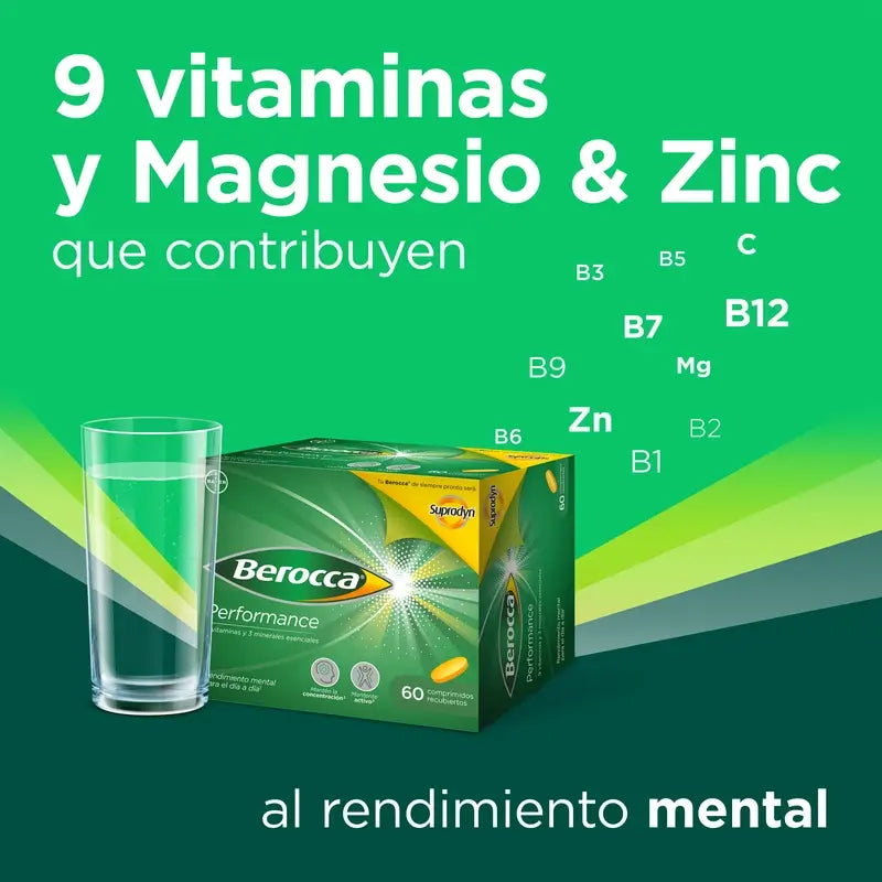 Berocca Performance, 2X60 Tablets