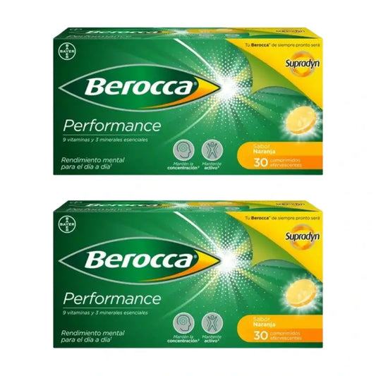 Berocca Performance Orange, 2X30 Effervescent Tablets