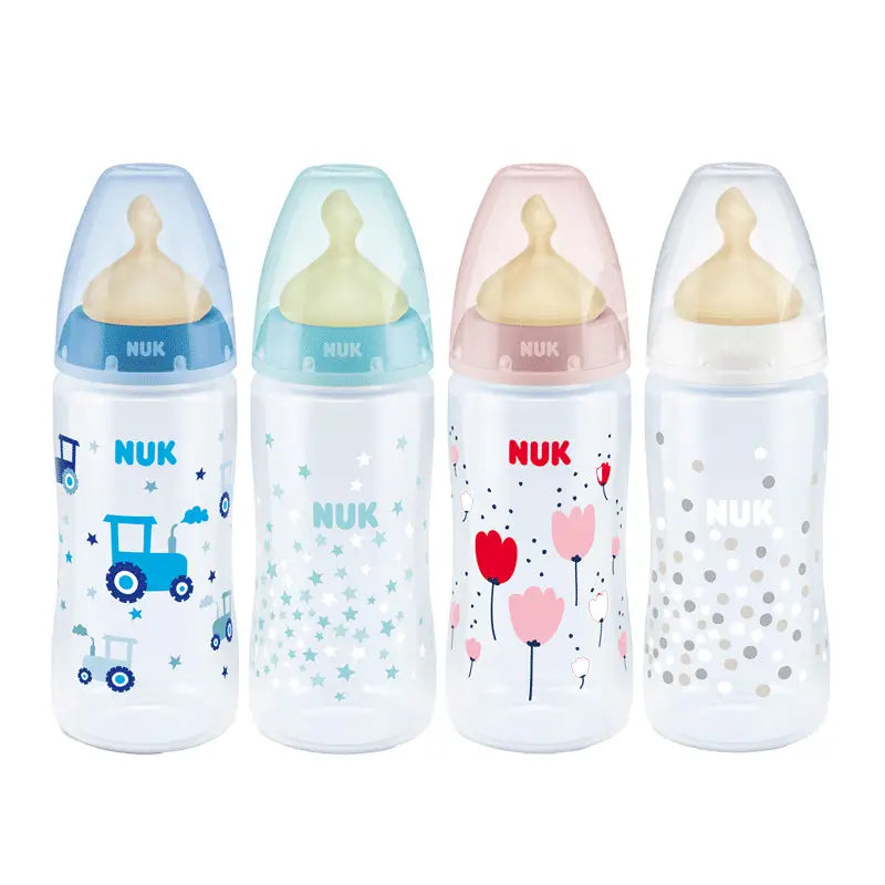 Buy NUK First Choice Baby Bottle 0-6 M Latex, unit, 300 ml at
