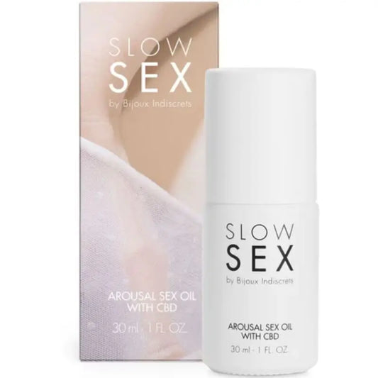 Bijoux Slow Sex Sexual Massage Oil With Cbd 30 Ml