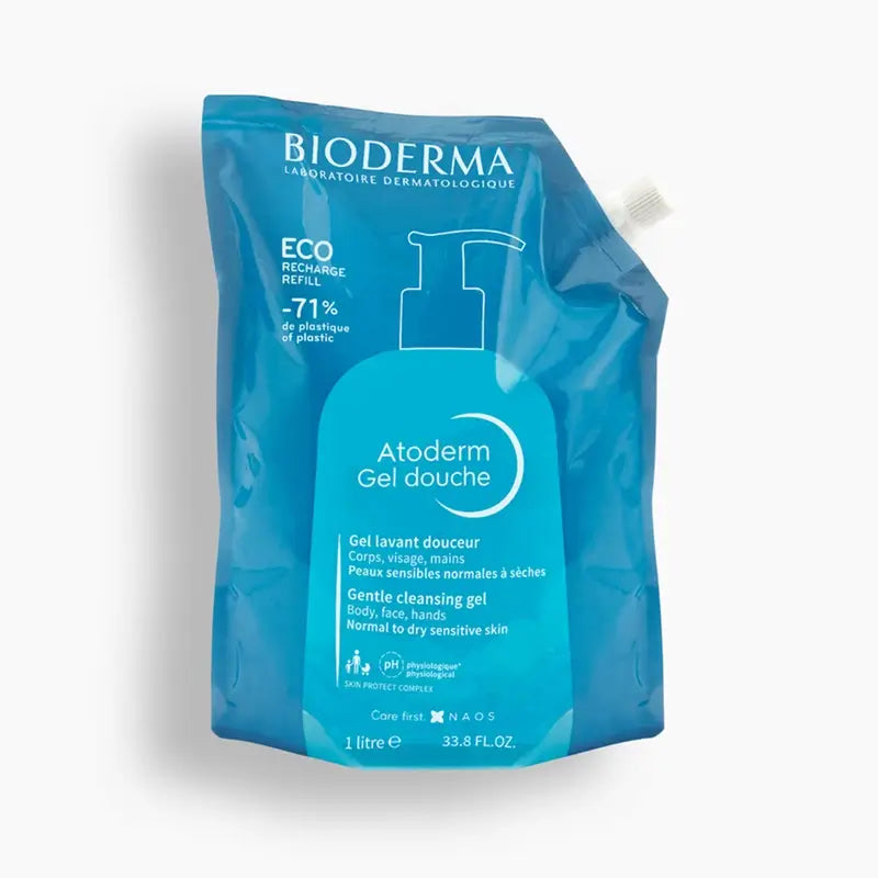 Bioderma Atoderm Eco-Refill Shower Gel, 1L