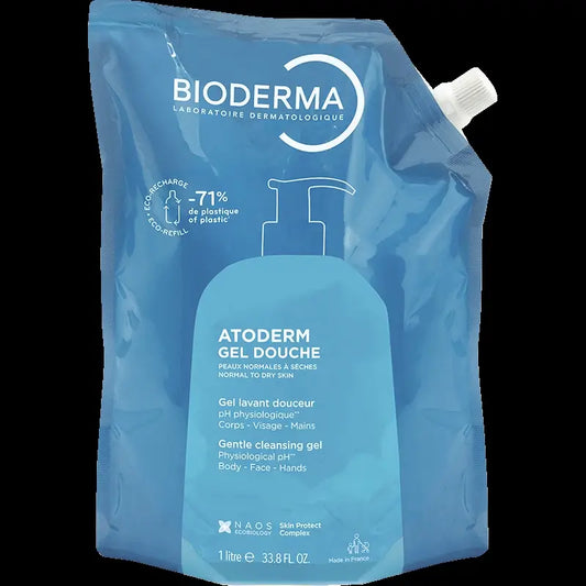 Bioderma Atoderm Eco-Refill Shower Gel, 1L