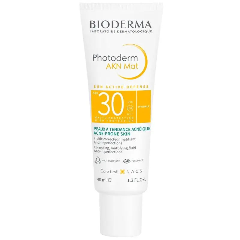 BIODERMA Photoderm Akn Mat SPF 30+ Oily and Acneic Skin 40 ml