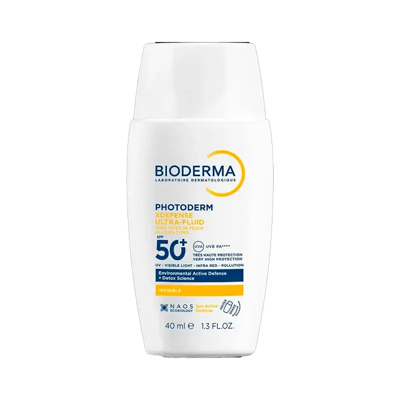 Bioderma Photoderm Xdefense Ultra-Fluid Spf50+ Invisible , 40 ml