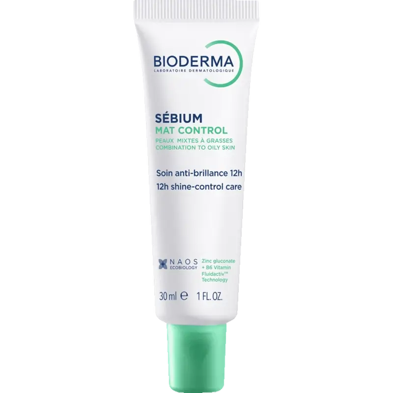 BIODERMA Sebium Mat Control Moisturises and Mattifies, 30 ml