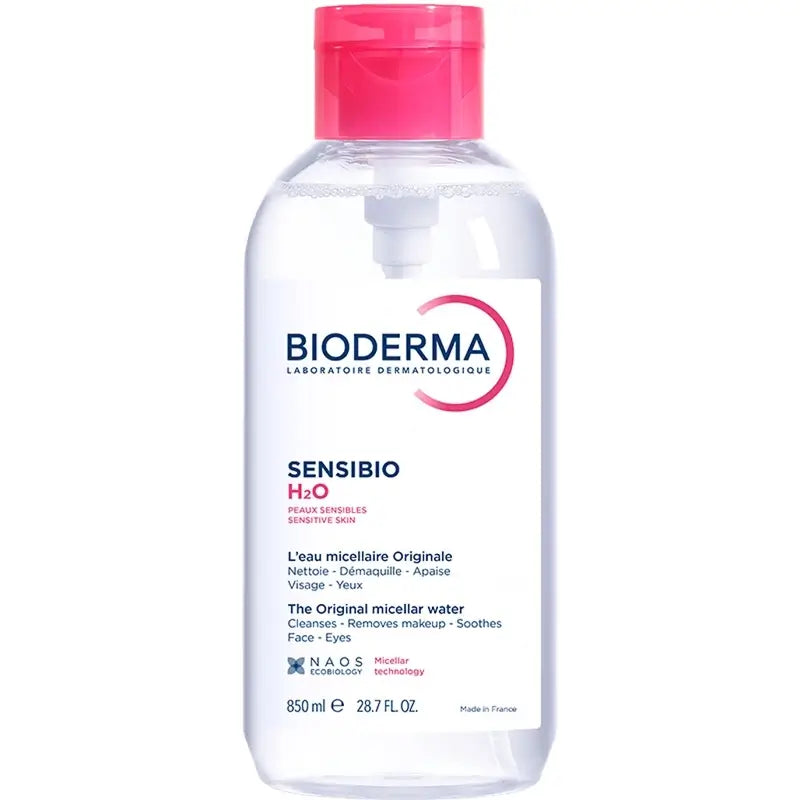 Bioderma Sensibio H2O PUMP Sensitive Skin Micellar Solution 850ml