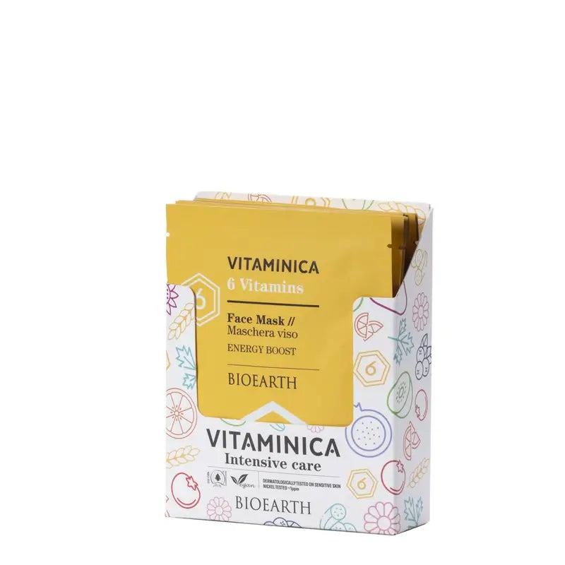 Bioearth 6 Vitamins Energy Boost Face Mask, 15 ml