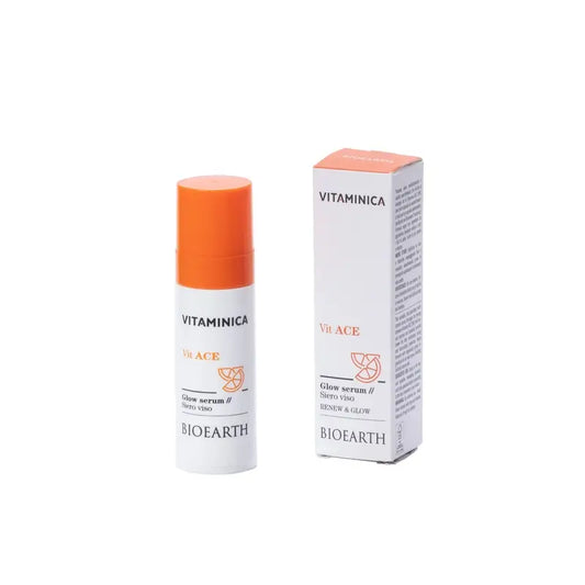 Bioearth Facial Brightening Serum Vitamin A, C & E, 30 Ml