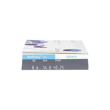 Biofinity Spherical Monthly Lenses , 3 units