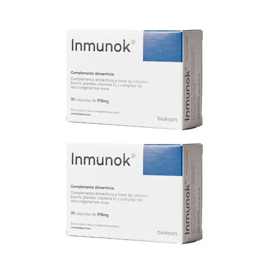 Bioksan Pharma Inmunok Food Supplement, 2X30 Capsules