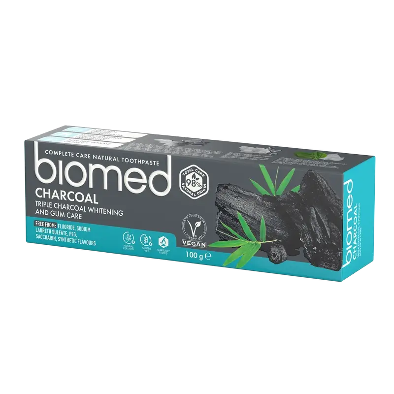 Biomed Charcoal Toothpaste Natural , 100 g
