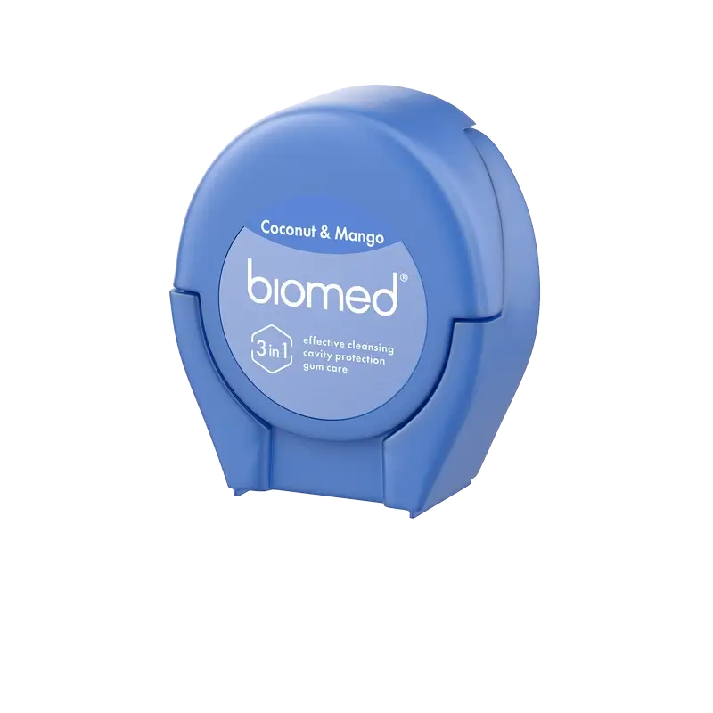 Biomed Dental Floss Coconut & Mango 50 M , 1 pcs.