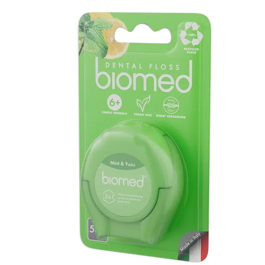 Biomed Dental Floss Mint & Yuzu 50M , 1 pcs.