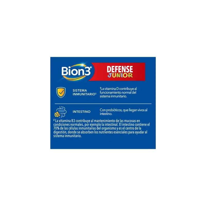 Bion3 Defense Junior Multivitamin Chews, 30 tablets