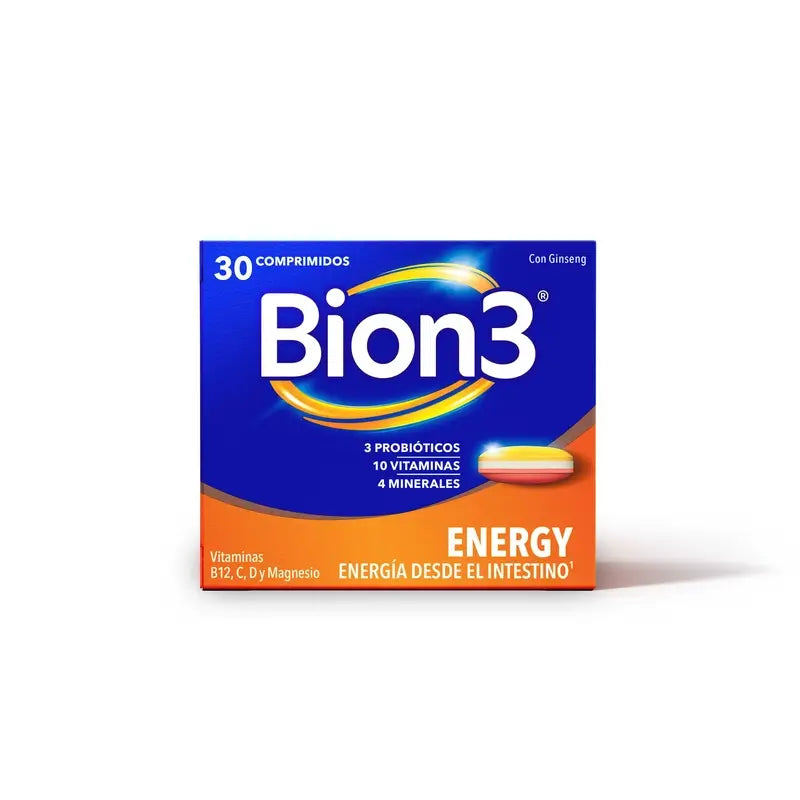 Bion3 Energy Multivitamins, 30 Tablets