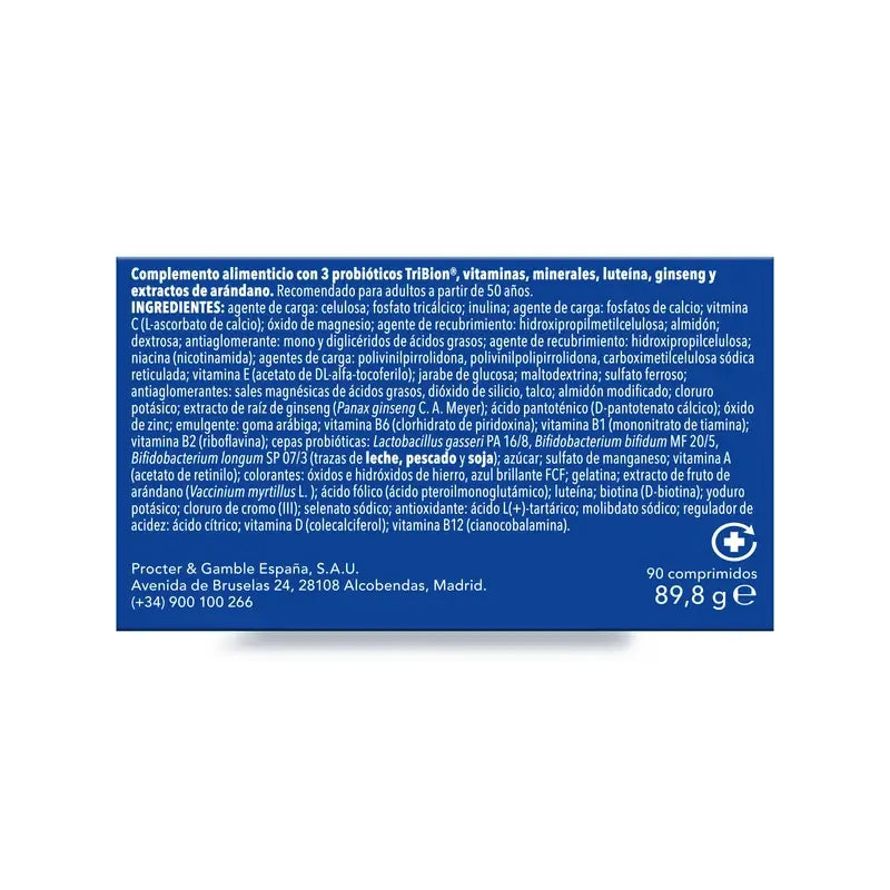 Bion3 Energy 50+ Multivitamins, 90 tablets