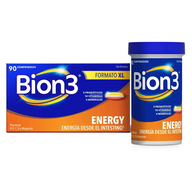 Bion3 Energy Multivitamins, 90 tablets