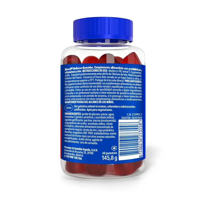 Bion3 Pack Defense Multivitamin, 2x60 gummies