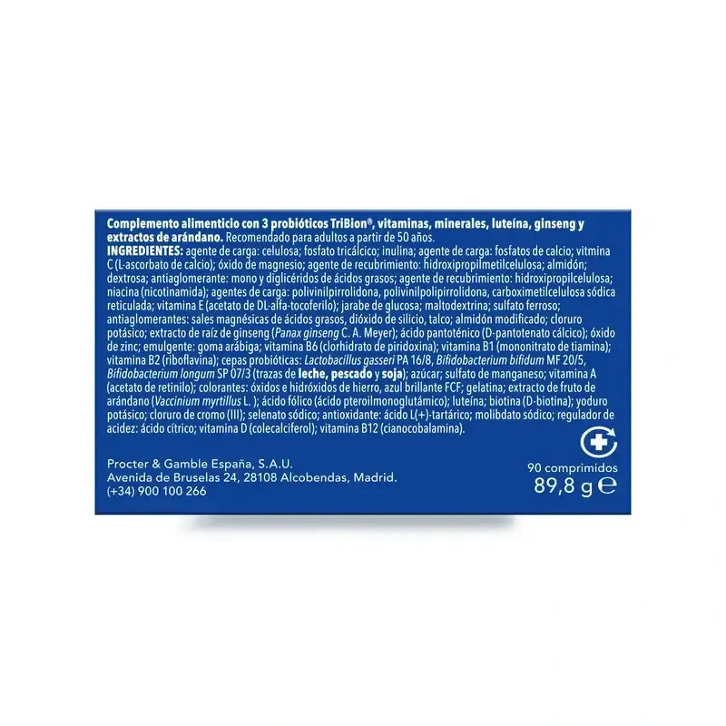 Bion3 Energy 50+ Multivitamin, 2X90 Tablets