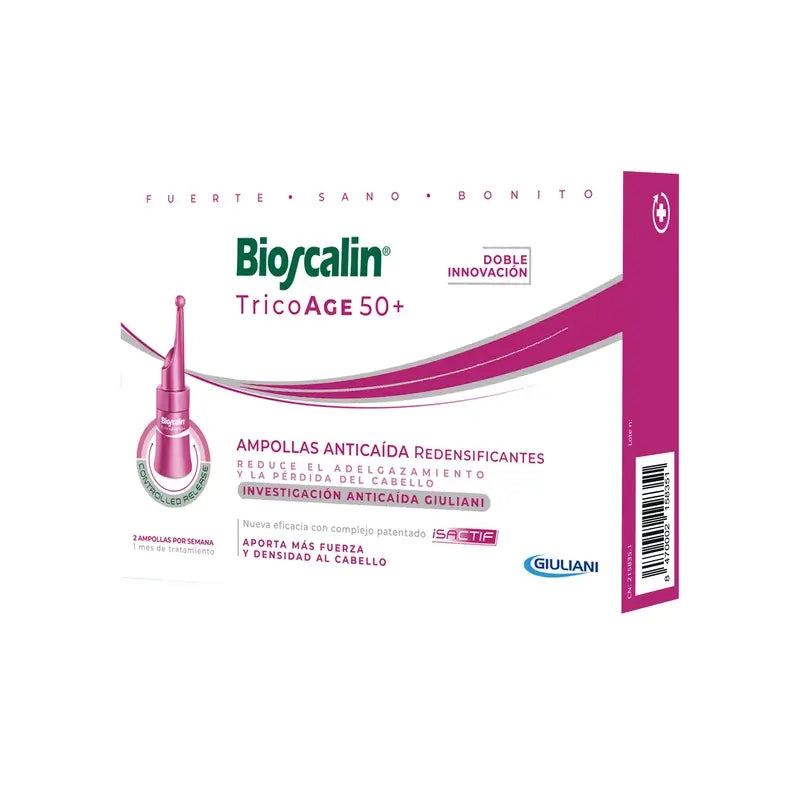 Bioscalin Ampoules Trico Age 50+ Capillary , 8 ampoules, 10 ml