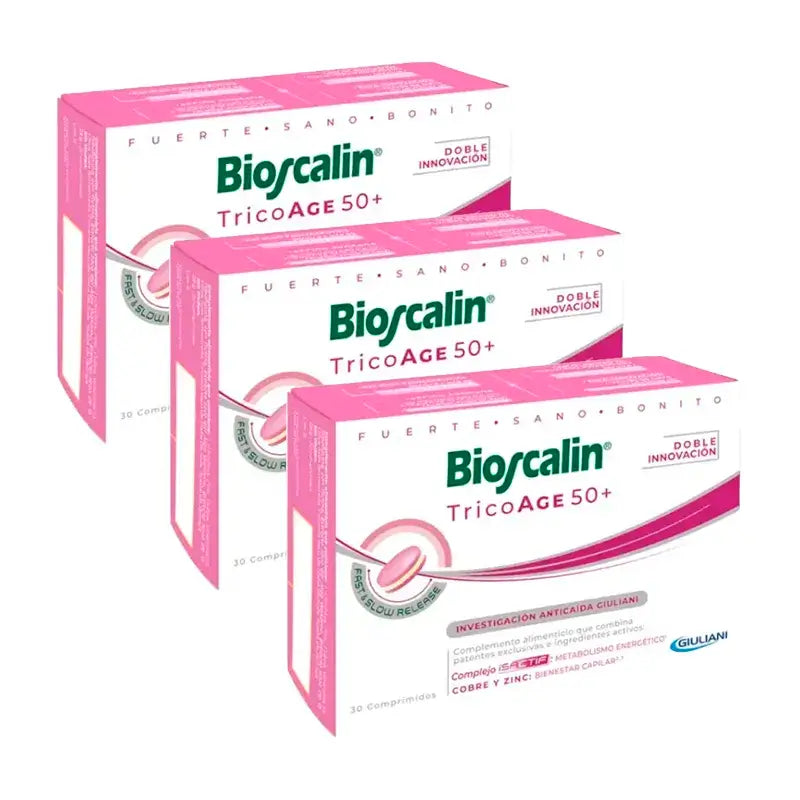 Bioscalin Tricoage50+ Tablets, Pack 3 x 30 Tablets