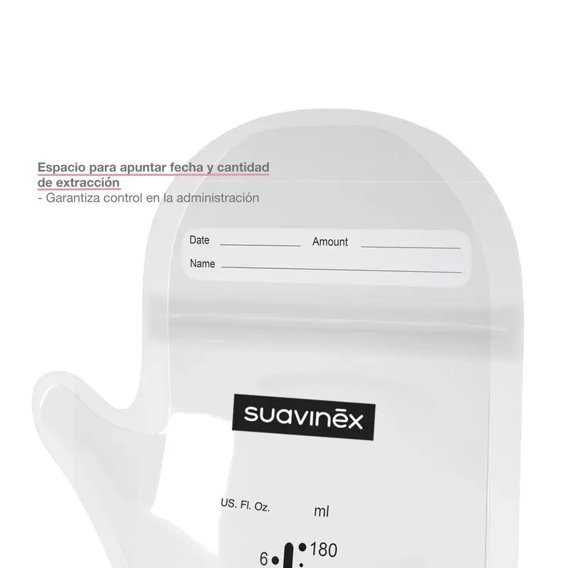 Suavinex Pre-Sterilised Breast Milk Storage Bags 25 pcs.