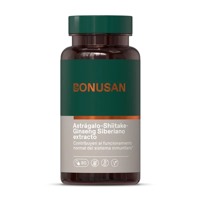 Bonusan Atragalus-Shiitake-Siberian Ginseng , 90 capsules