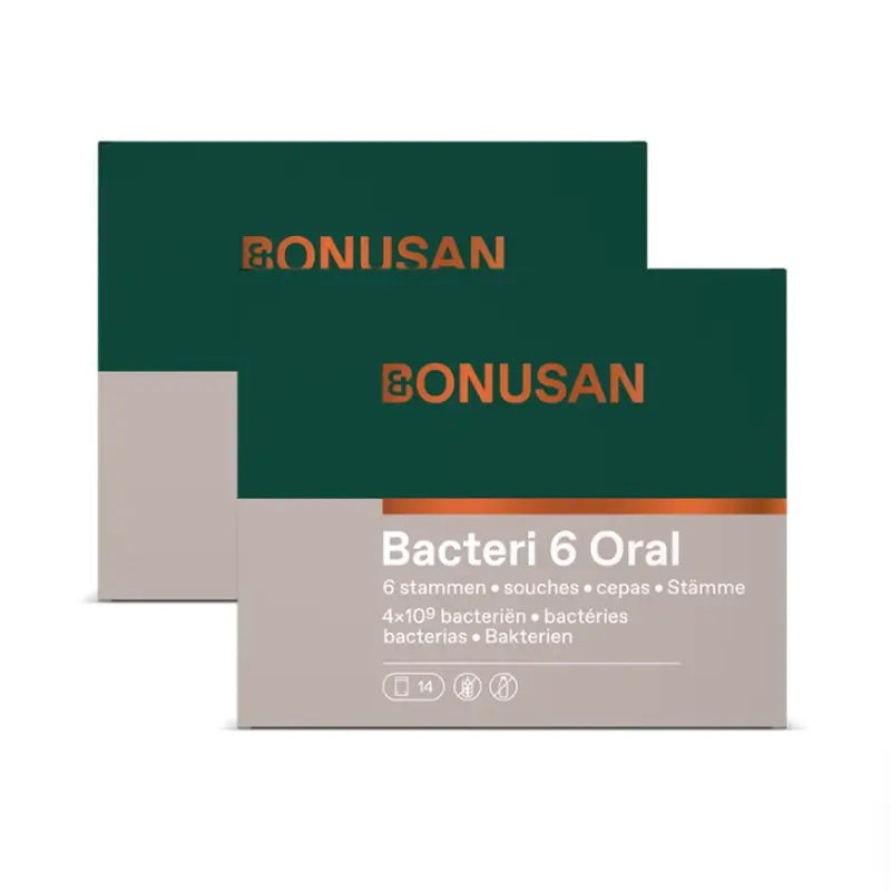 Bonusan Bacteri 6 Oral , 2X14 Envelopes