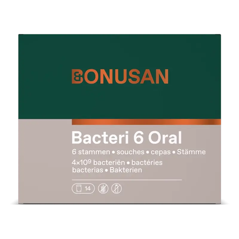 Bonusan Bacteri 6 Oral , 2X14 Envelopes