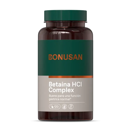 Bonusan Betaine HCl Complex, 120 Capsules