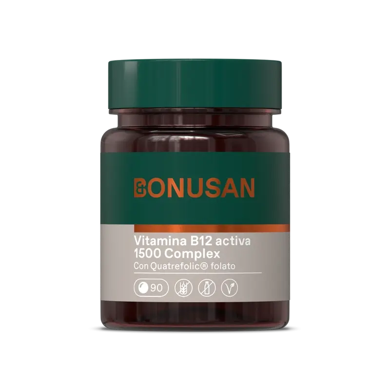 Bonusan Vitamin B12 Active 1500 Complex , 90 tablets