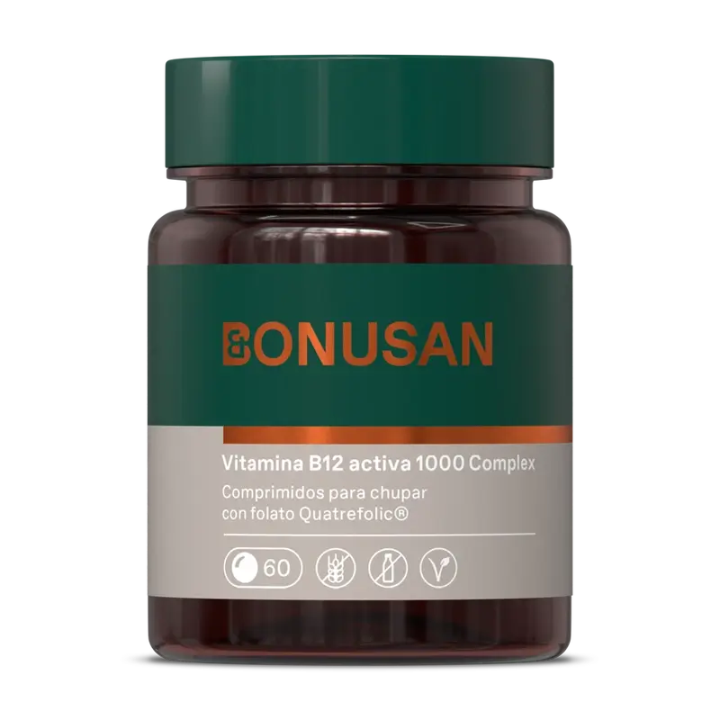 Bonusan Vitamin B12 Active 1000 Complex , 60 tablets