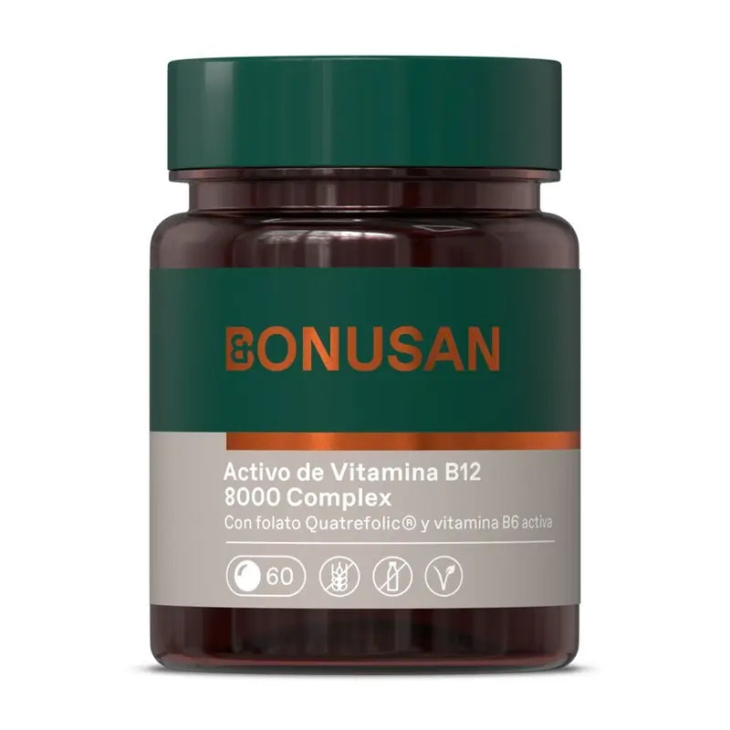 Bonusan Vitamin B12 Active 8000 Complex , 60 tablets