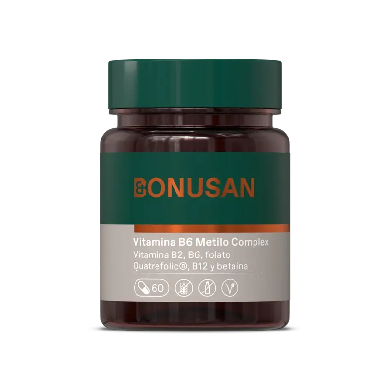 Bonusan Vitamin B6 Methyl Complex , 60 capsules