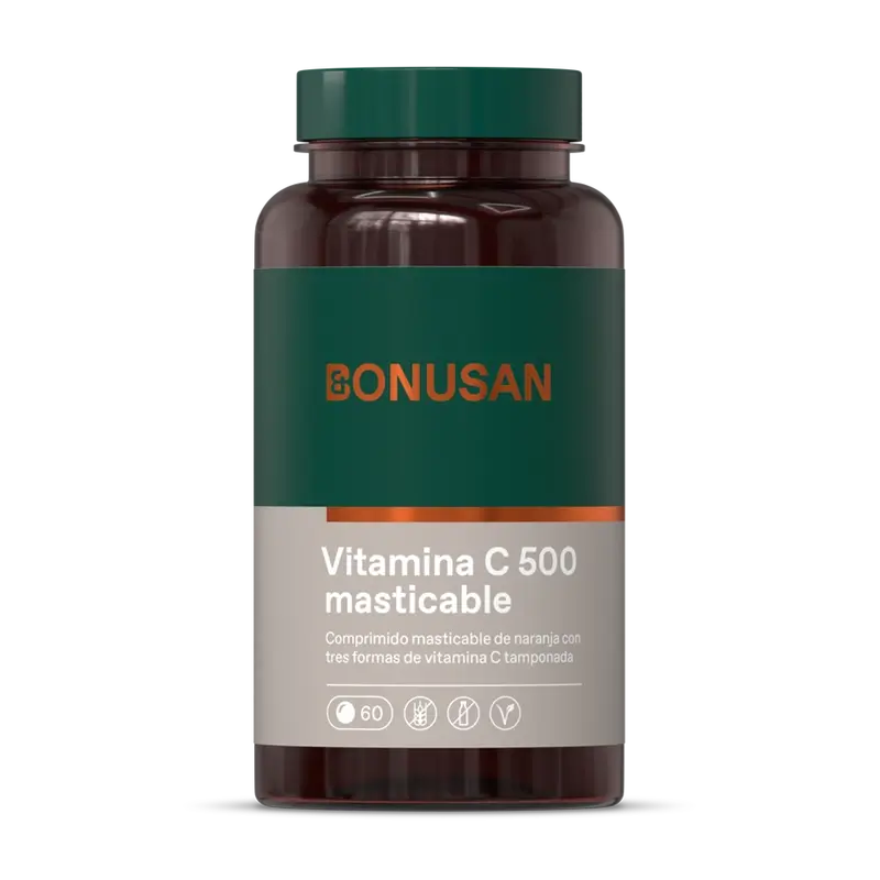 Bonusan Vitamin C 500 Chewable , 60 tablets